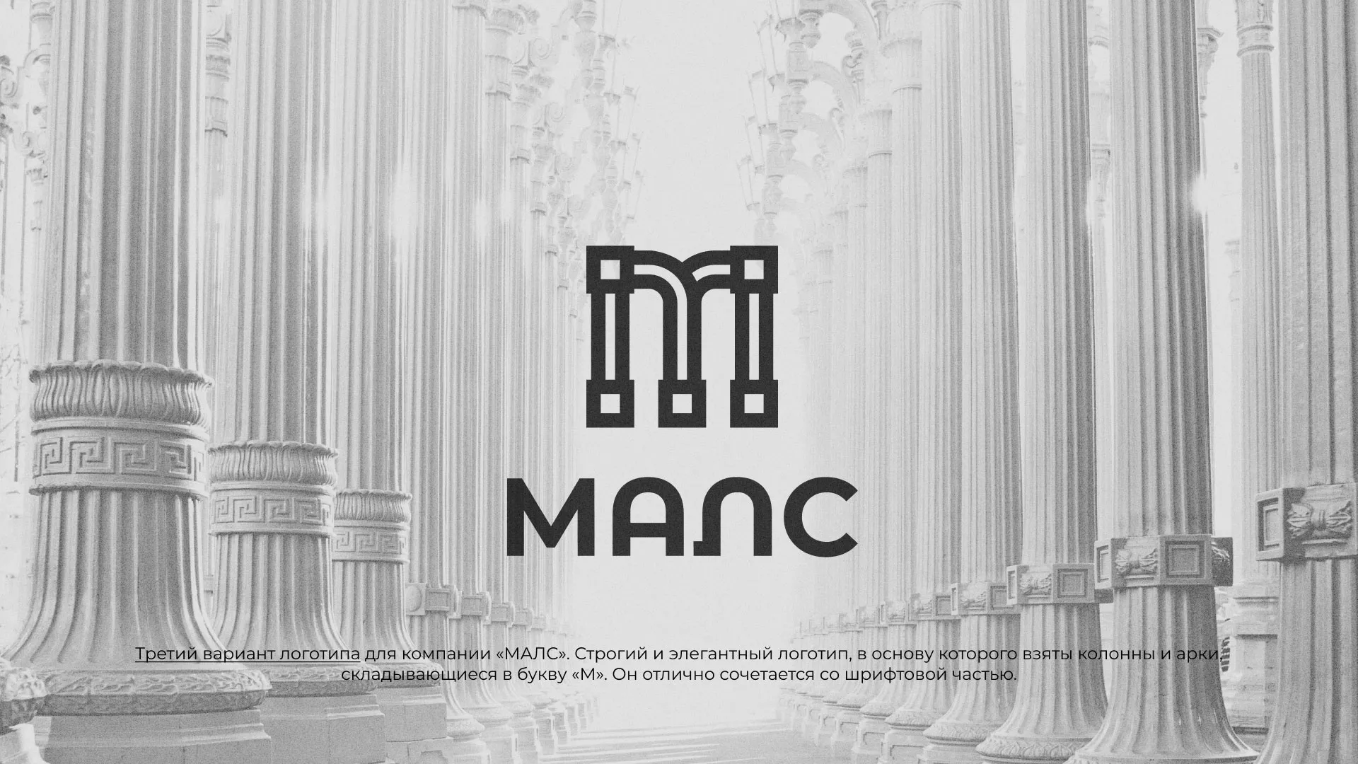 Разработка логотипа компании «МАЛС» в Шумерле