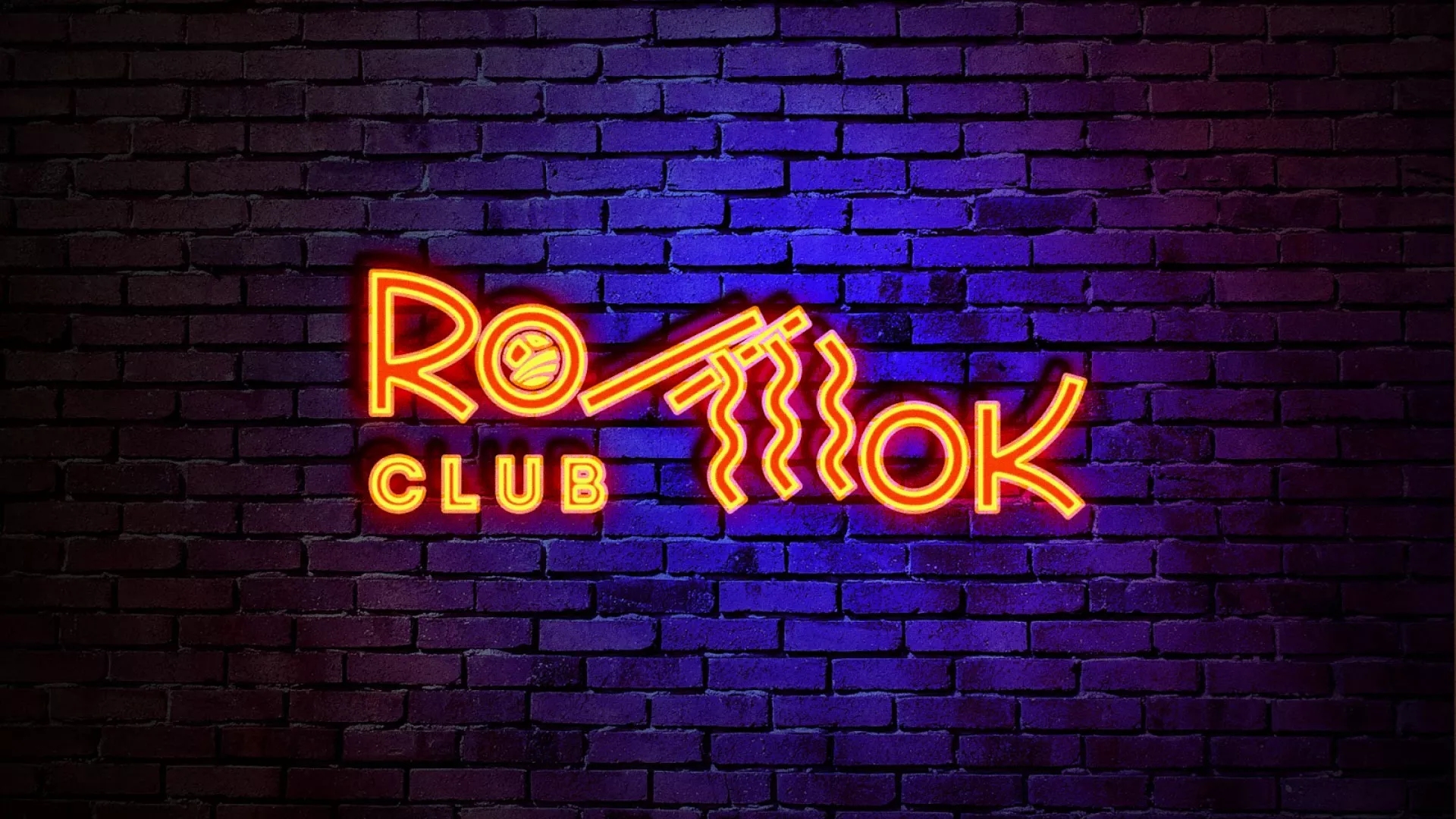 Разработка интерьерной вывески суши-бара «Roll Wok Club» в Шумерле